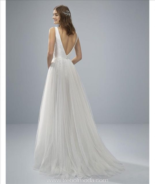 novias 2019: white one - trebol moda