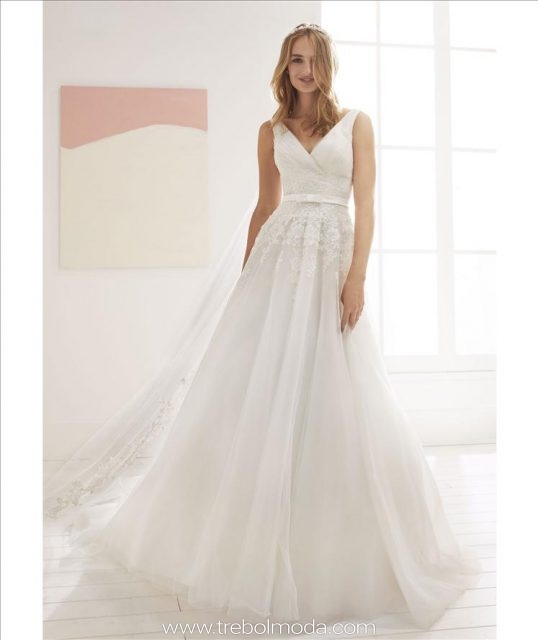 novias 2019: white one - trebol moda
