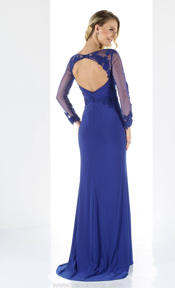 Vestido gala - Trebol Moda Vestido gala - Trebol Moda