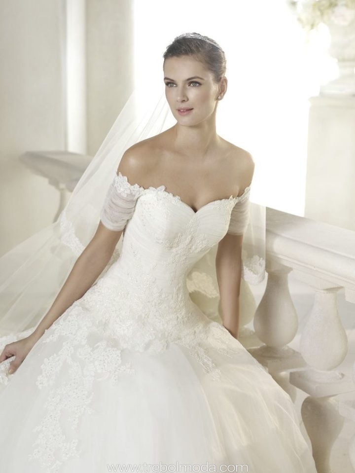 Vestido De Novia Estilo Princesa Trebol Moda