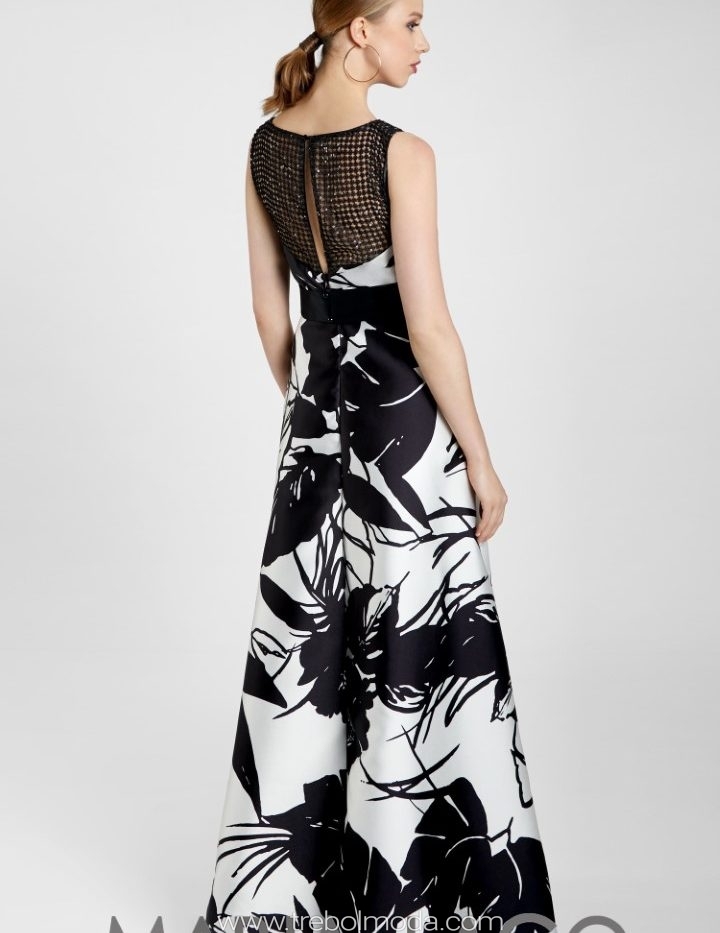 Vestidos Largos Estampados Trebol Moda