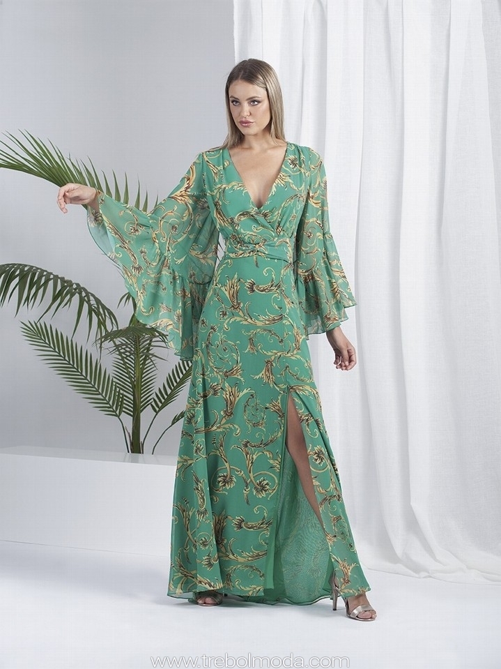 Vestidos largos - estampados - Trebol Moda