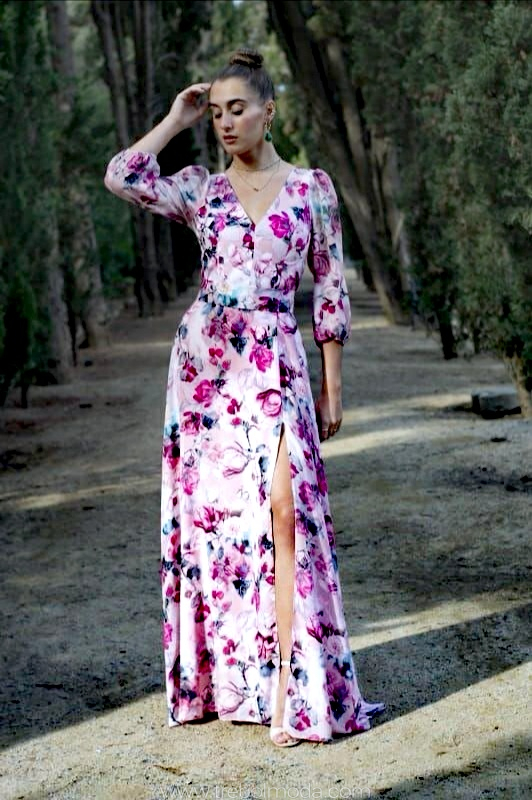 221435vestidolargobohochics Vestido largo estilo boho . Mod. 221435 Ver precio