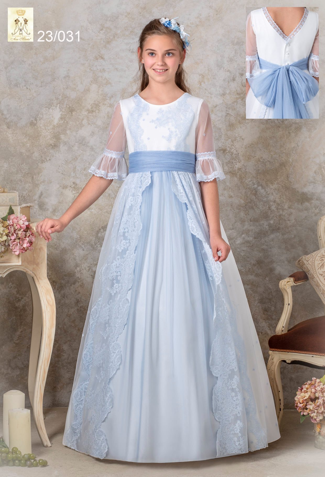 Vestidos y trajes de comunión 2023 - Trebol Moda Vestidos y trajes de comunión 2023 - Trebol Moda