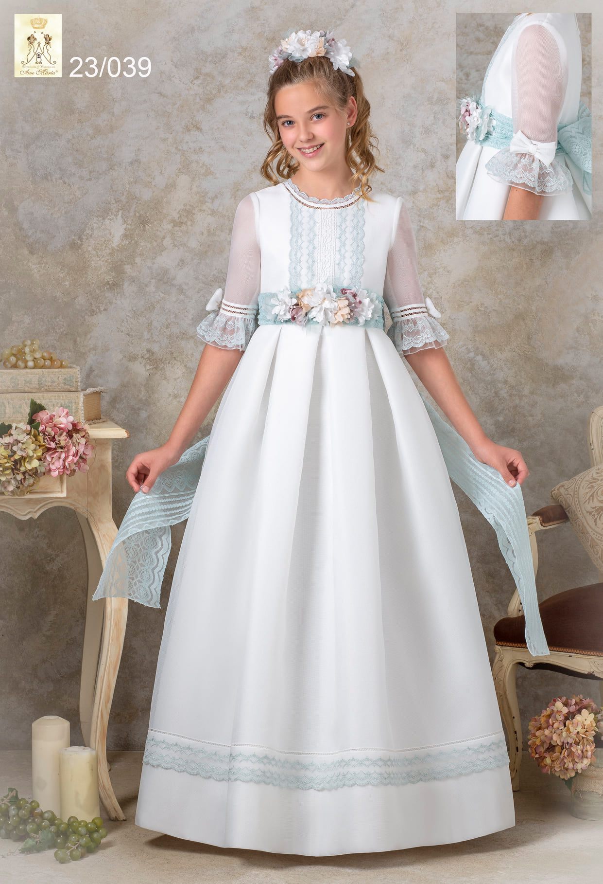 Vestidos y trajes de comunión 2022 - Trebol Moda