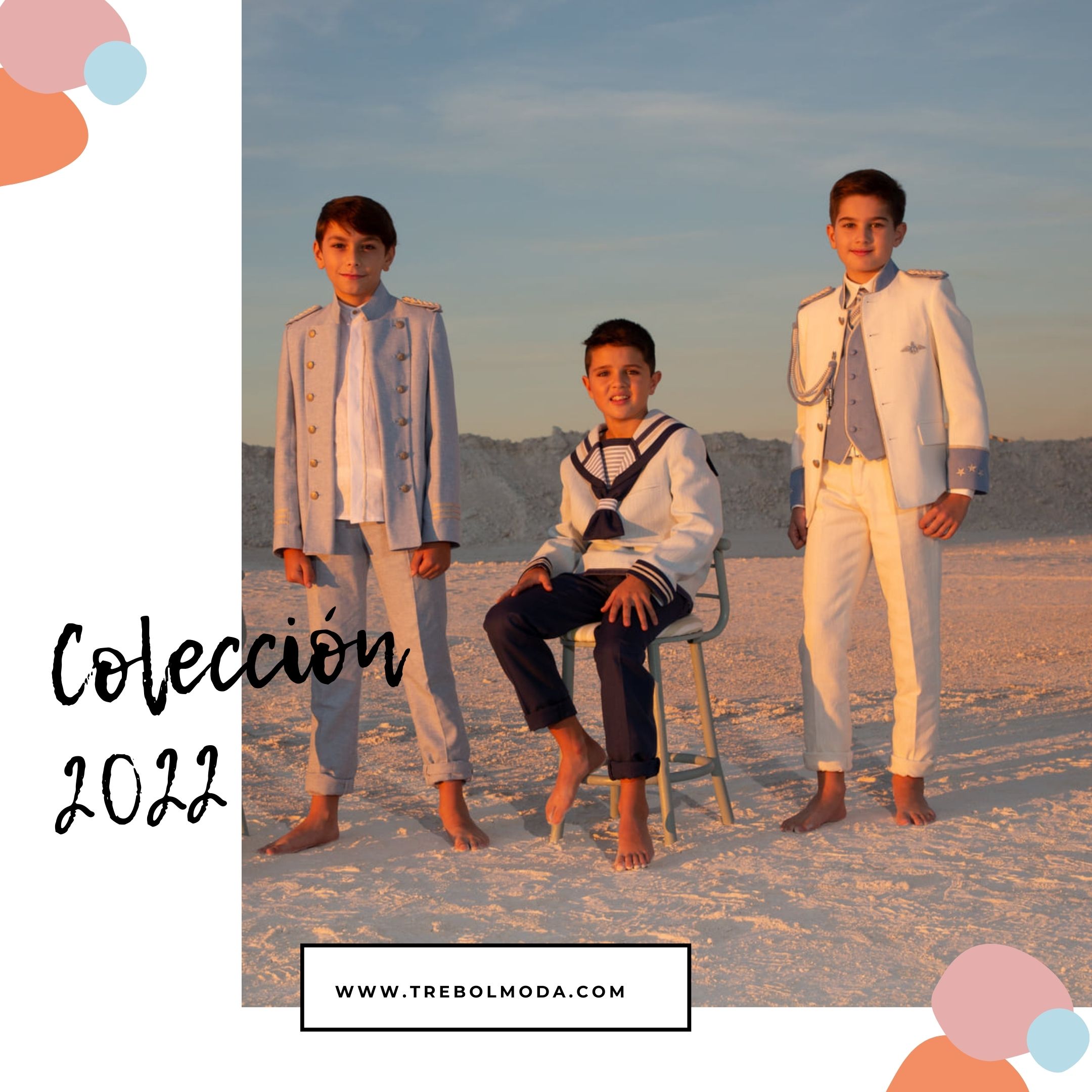 Trajes niño comunión 2022 - Trebol Moda