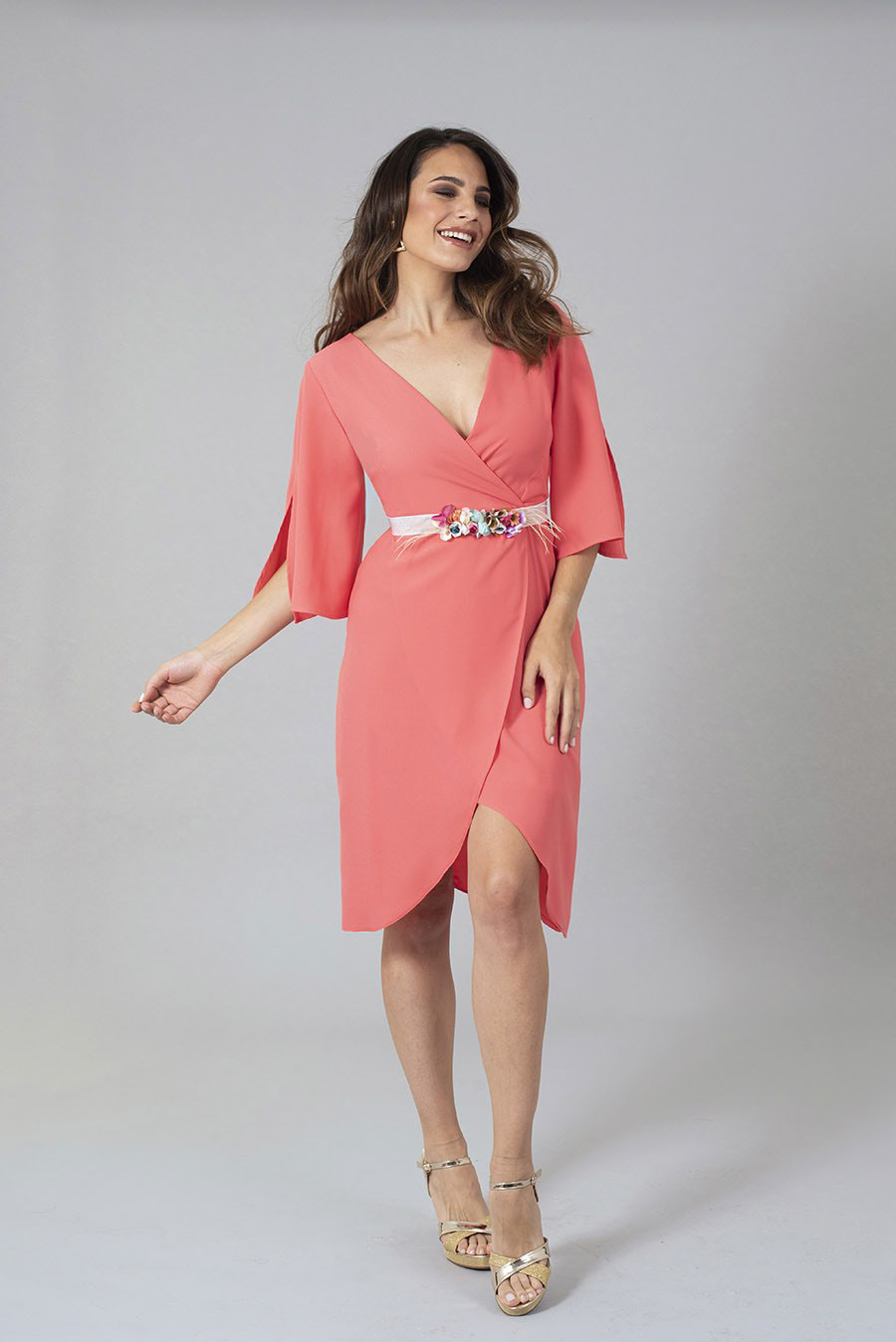  Vestido de mujer 2023, vestidos de mujer para el trabajo, vestido  de primera comunión para niñas, vestido para invitada de boda, Rosado :  Ropa, Zapatos y Joyería