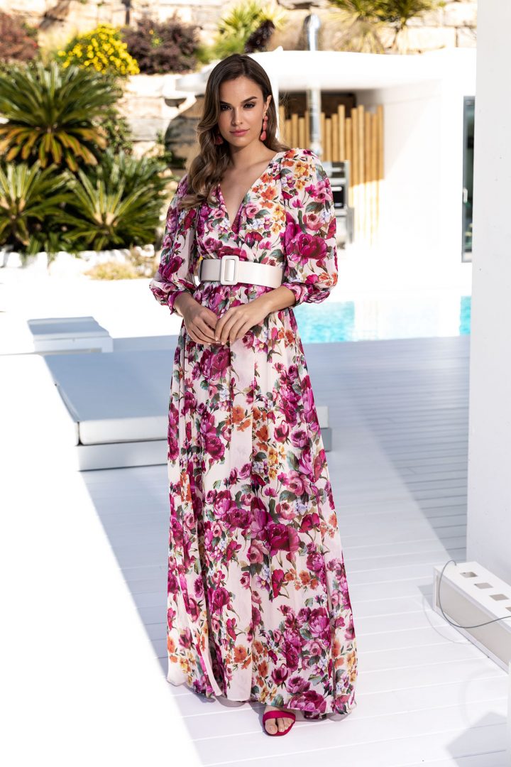 Arena tener Comprensión Vestido estampado boho chic - Trebol Moda