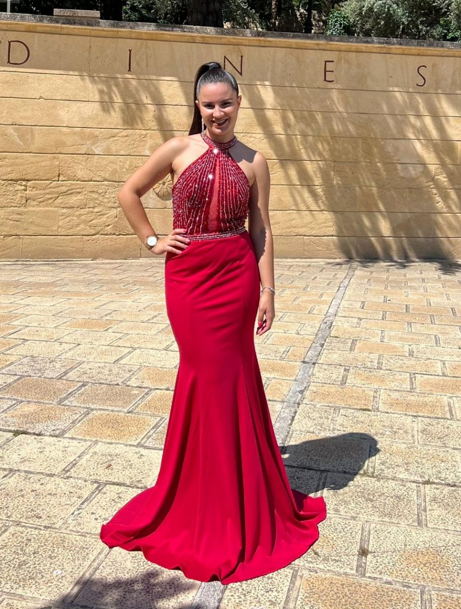 Vestidos largos de terciopelo estilo sirena con cuello barco Borgoña