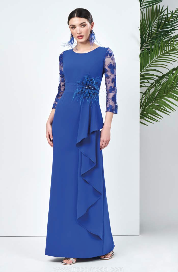 Vestido con mangas transparentes Vestido con mangas transparentes