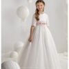 7116 Vestido de comunión sencillo